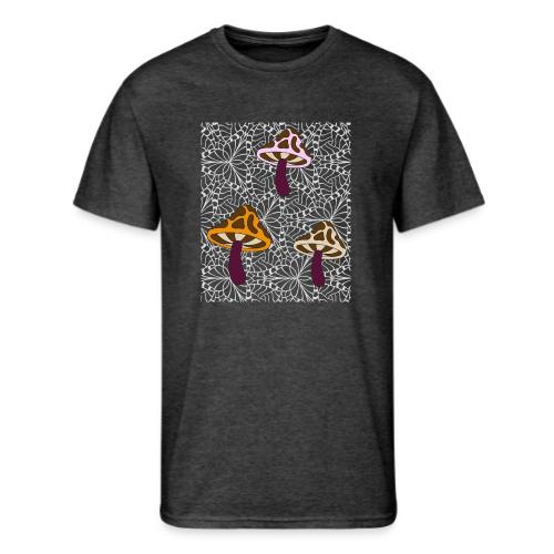 Fall Season Mushroom Designs - Men's 50/50 T-Shirt