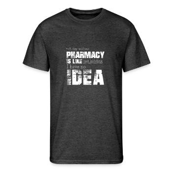 Pharmacy - Men's 50/50 T-Shirt - heather black - Front - Jackson (183cm)