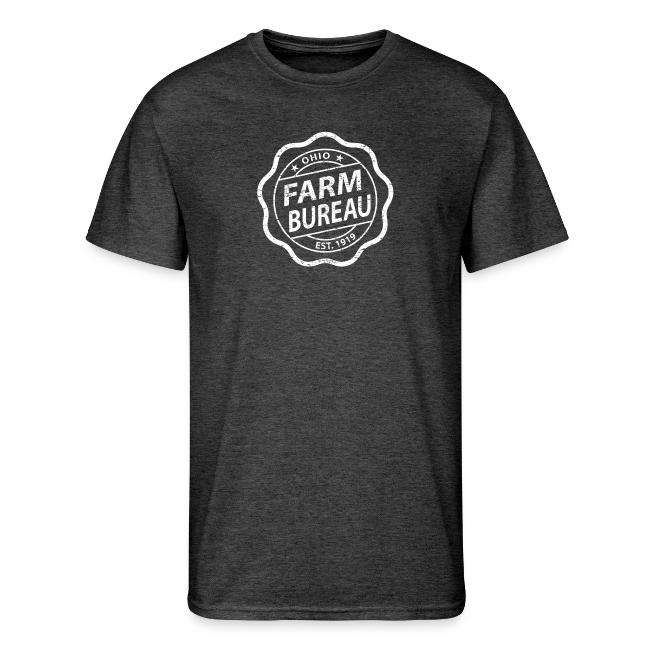 White Distressed Logo