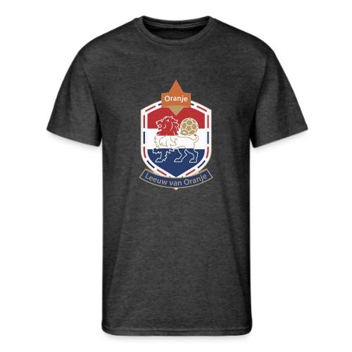 Netherlands Lion Crest T-Shirt, Dutch Badge Gift - Men's 50/50 T-Shirt