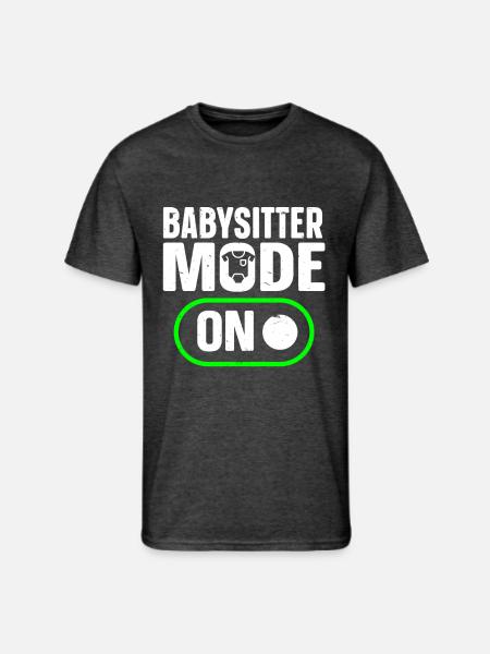 Babysitter Babysitting - Men's 50/50 T-Shirt - heather black