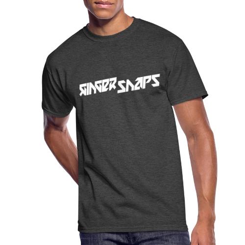 Ginger Snap5 logo (one line white) - Men's 50/50 T-Shirt
