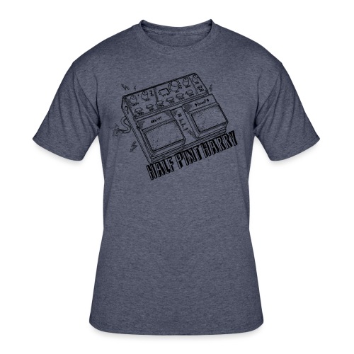 Half Pint Harry Sonic Wizardry - Black - Men's 50/50 T-Shirt