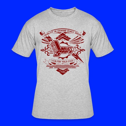 Vintage Leet Sauce Studios Crest Red - Men's 50/50 T-Shirt