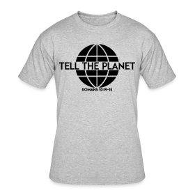 Tell The Planet - Men's 50/50 T-Shirt
