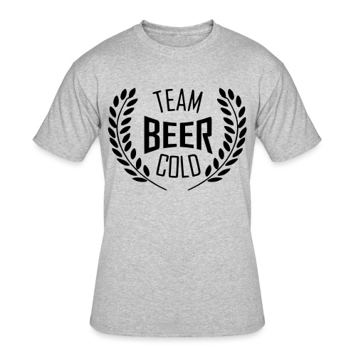 Team Cold Beer Wheat Ears Mens T-Shirt - Men's 50/50 T-Shirt