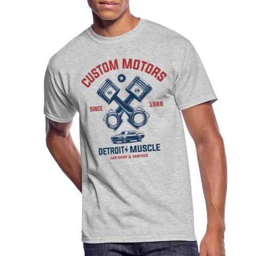 american muscle car vintage - Men's 50/50 T-Shirt