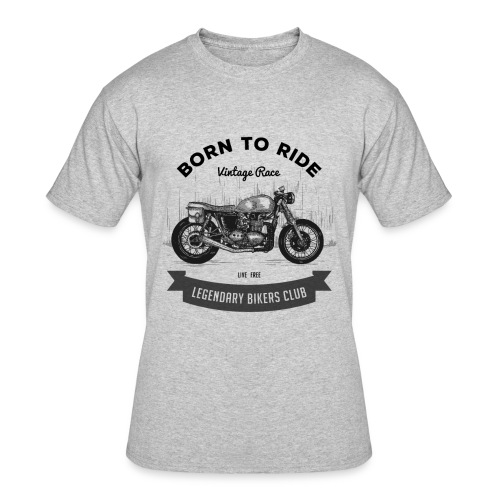 Born to ride Vintage Race T-shirt - Men's 50/50 T-Shirt