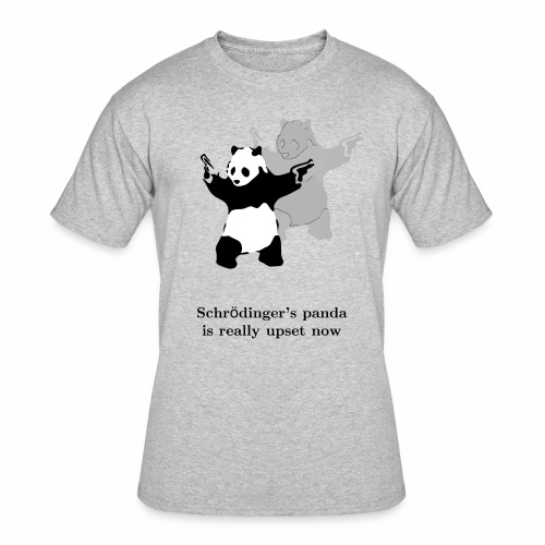 Schrödinger's panda is really upset now - Men's 50/50 T-Shirt