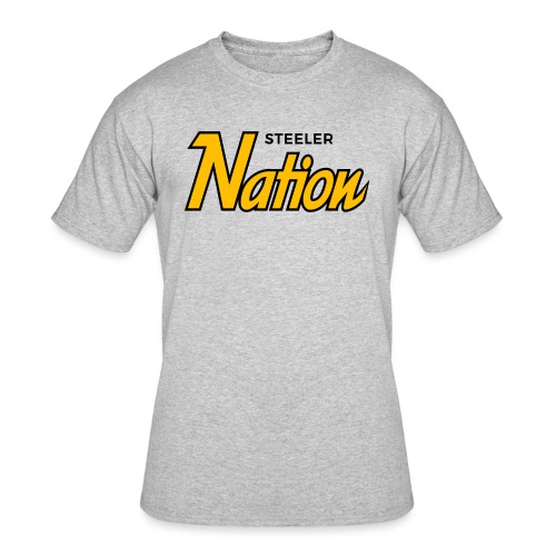 SteelerNation.com - Script - Men's 50/50 T-Shirt