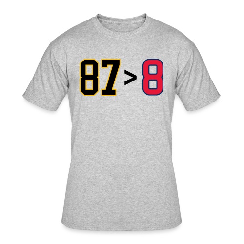 87 > 8 - Men's 50/50 T-Shirt