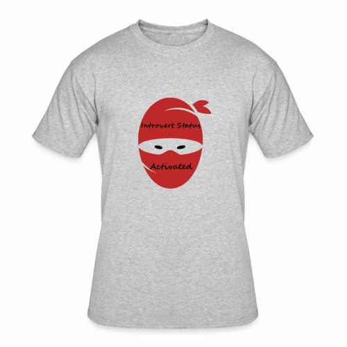 Introvert Ninja - Men's 50/50 T-Shirt