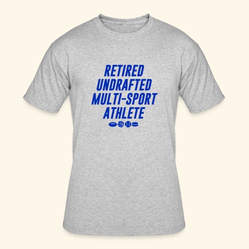Undrafted blue - Men's 50/50 T-Shirt