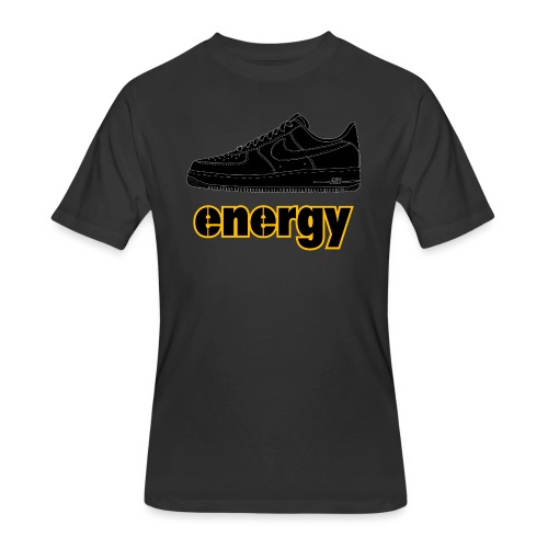 Black AF1 Energy II - Men's 50/50 T-Shirt