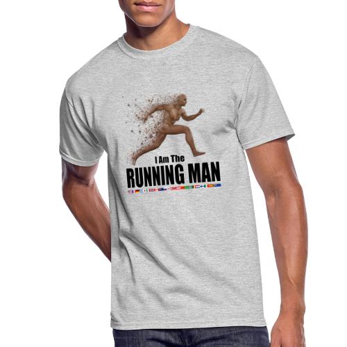 I am the Running Man - Cool Sportswear - Men's 50/50 T-Shirt