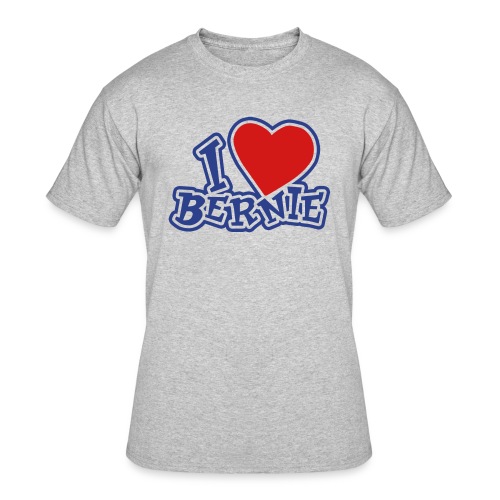 I love Bernie - Men's 50/50 T-Shirt
