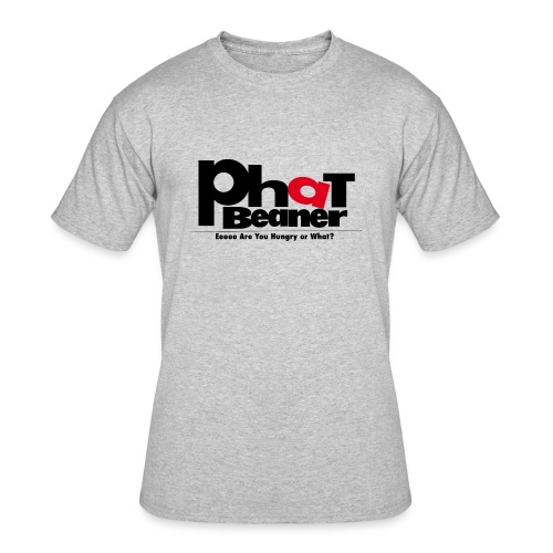 Classic Black PB Logo - Men's 50/50 T-Shirt