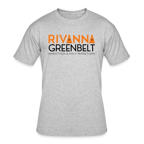 RIVANNA GREENBELT (orange/black) - Men's 50/50 T-Shirt