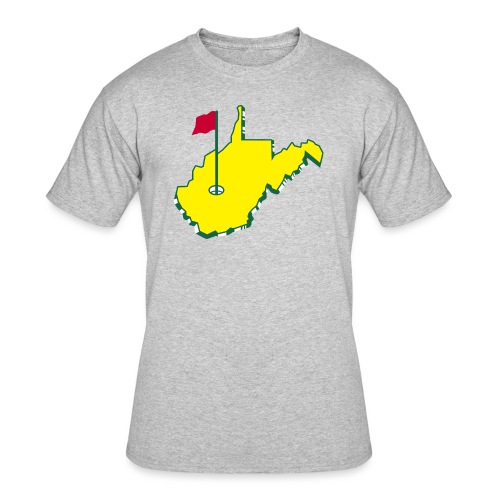 West Virginia Golf (Full) - Men's 50/50 T-Shirt