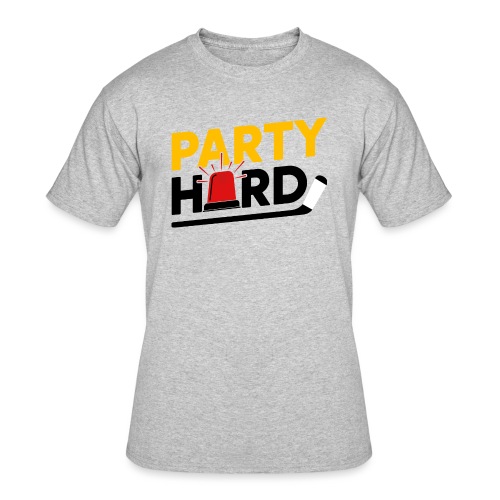 Party Hard on Light - Men's 50/50 T-Shirt