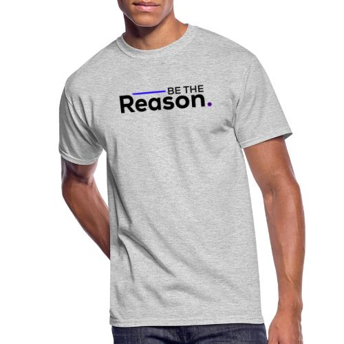 Be the Reason Logo (Black) - Men's 50/50 T-Shirt