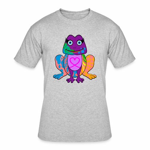 I heart froggy - Men's 50/50 T-Shirt