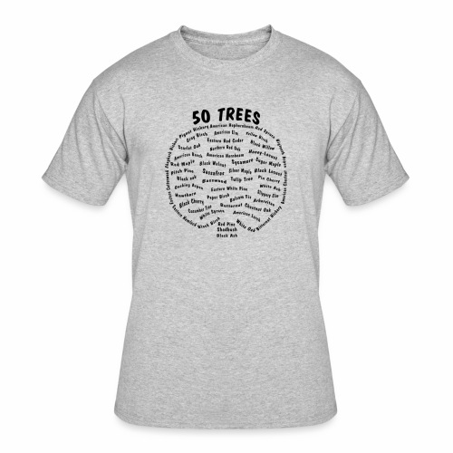50 Trees Arbor Day Arborist Plant Tree Forest Gift - Men's 50/50 T-Shirt