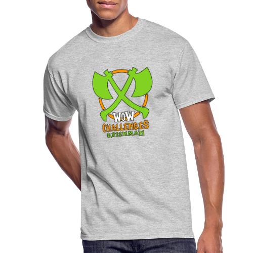 WoW Challenges Green Man - Men's 50/50 T-Shirt