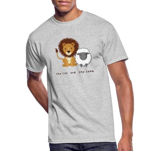 The Lion and the Lamb Shirt - Men's 50/50 T-Shirt