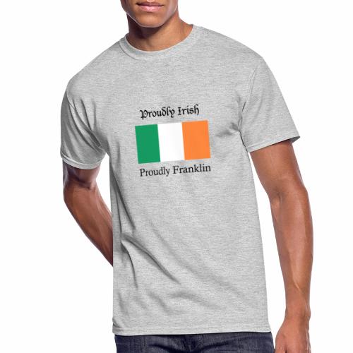 Proudly Irish, Proudly Franklin - Men's 50/50 T-Shirt