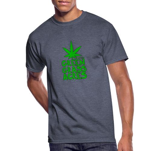 GreenGrassAcres Logo - Men's 50/50 T-Shirt