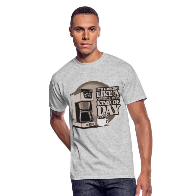 Retro Drip Coffee Maker Technical Drawing Shirt