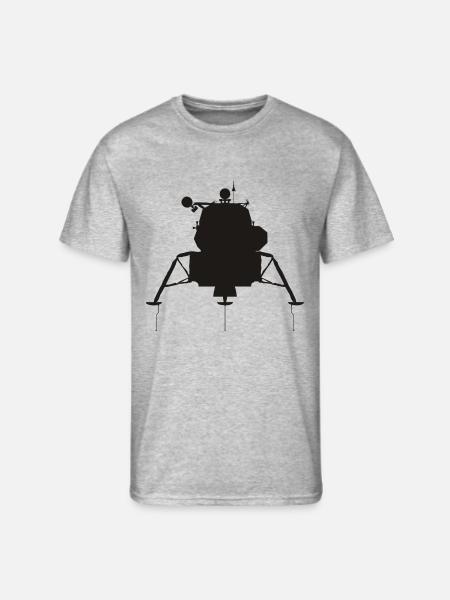 Lunar Module - Men's 50/50 T-Shirt - heather gray
