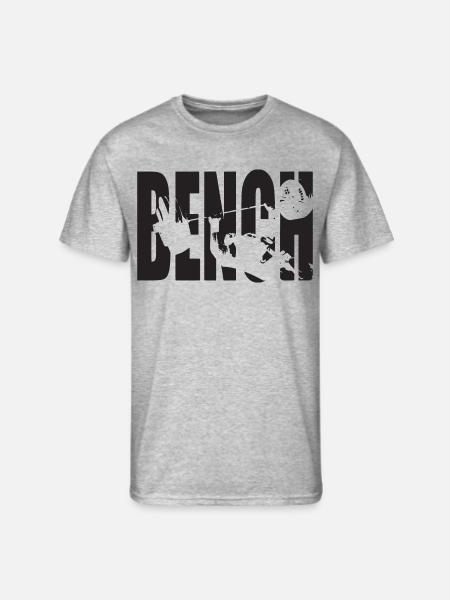 Bench Press - Men's 50/50 T-Shirt - heather gray