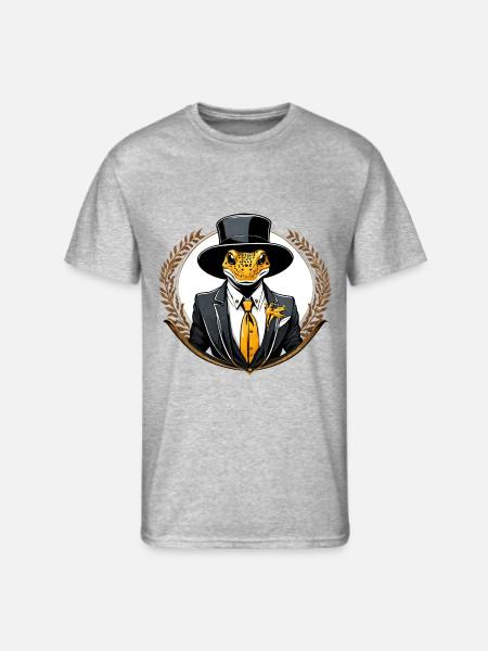 salamander - Men's 50/50 T-Shirt - heather gray