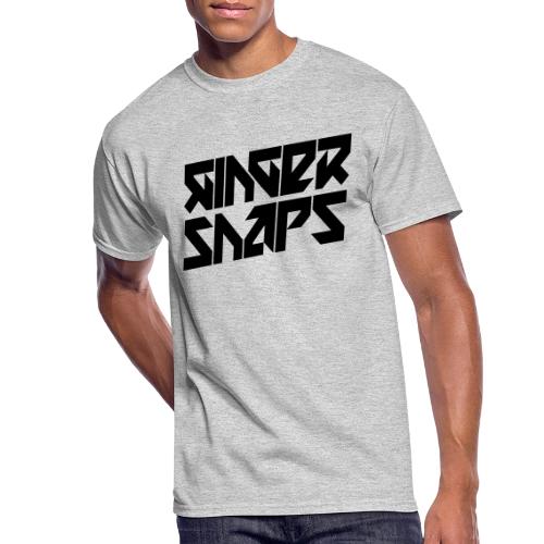 Ginger Snap5 logo (two lines black) - Men's 50/50 T-Shirt