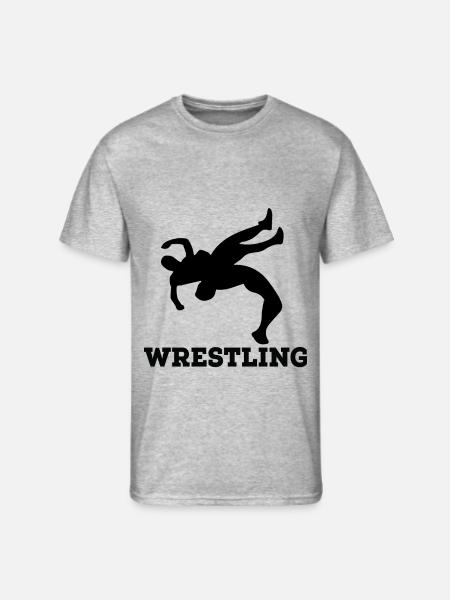 wrestling - Men's 50/50 T-Shirt - heather gray