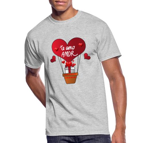 Fashion Valentine's Day Hearts, Gifts February 14 - Men's 50/50 T-Shirt