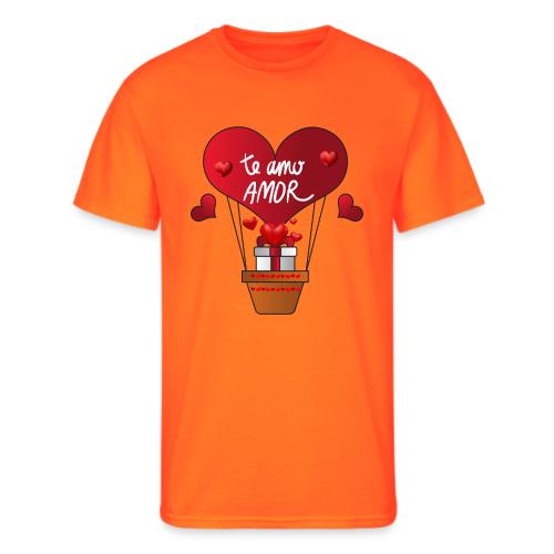 Fashion Valentine's Day Hearts, Gifts February 14 - Men's 50/50 T-Shirt