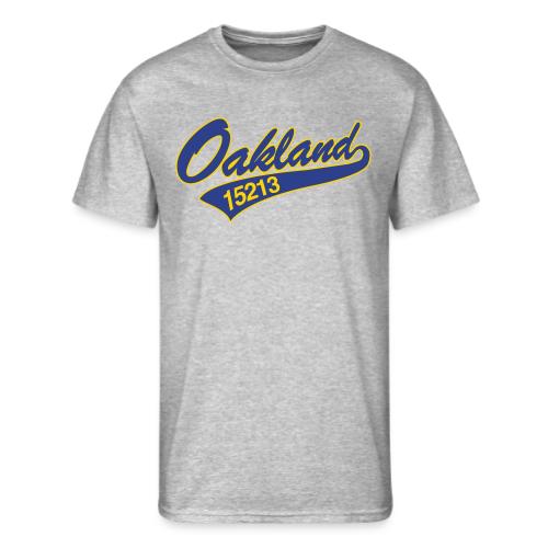 Oakland Gold_blue stroke - Men's 50/50 T-Shirt