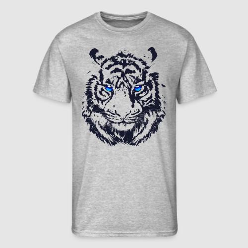 Tiger Head - Tiger Artwork - Wildlife Big Cats - Men's 50/50 T-Shirt