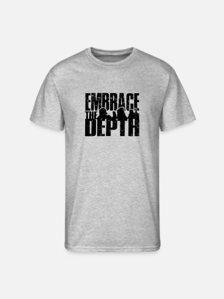 Embrace the Depth - Canyon - Men's 50/50 T-Shirt - heather gray