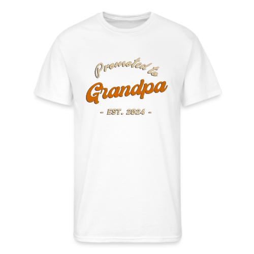 Promoted to Grandpa 2024 - Men's 50/50 T-Shirt