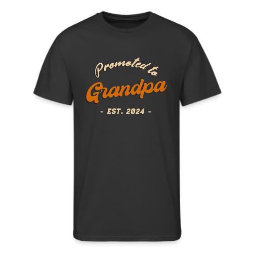 Promoted to Grandpa 2024 - Men's 50/50 T-Shirt