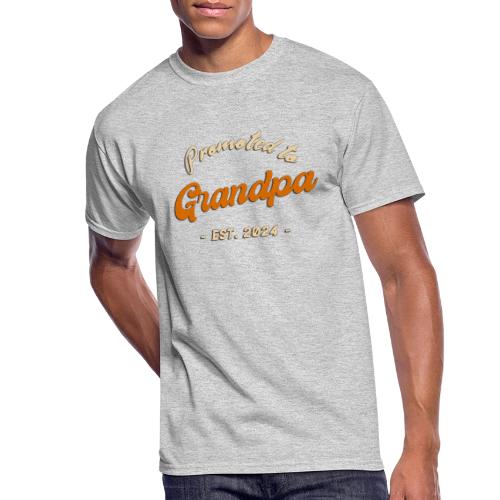 Promoted to Grandpa 2024 - Men's 50/50 T-Shirt