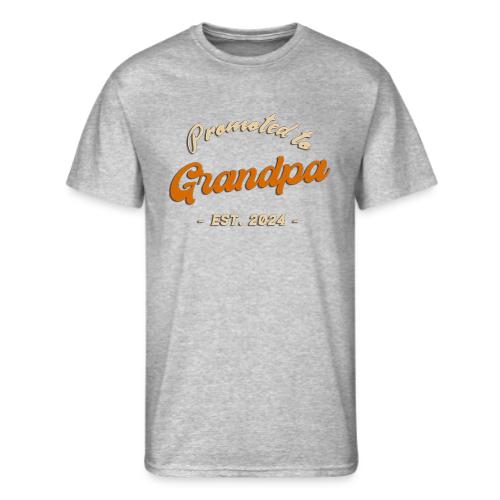 Promoted to Grandpa 2024 - Men's 50/50 T-Shirt