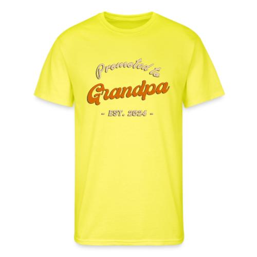 Promoted to Grandpa 2024 - Men's 50/50 T-Shirt