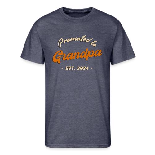 Promoted to Grandpa 2024 - Men's 50/50 T-Shirt