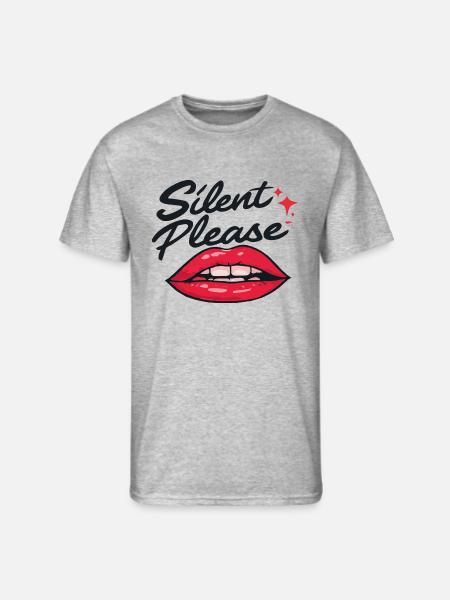 Stillness Speaks - Men's 50/50 T-Shirt - heather gray