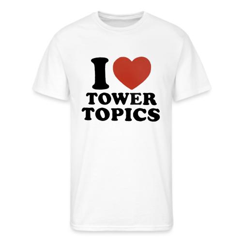 I Love Tower Topics - Men's 50/50 T-Shirt